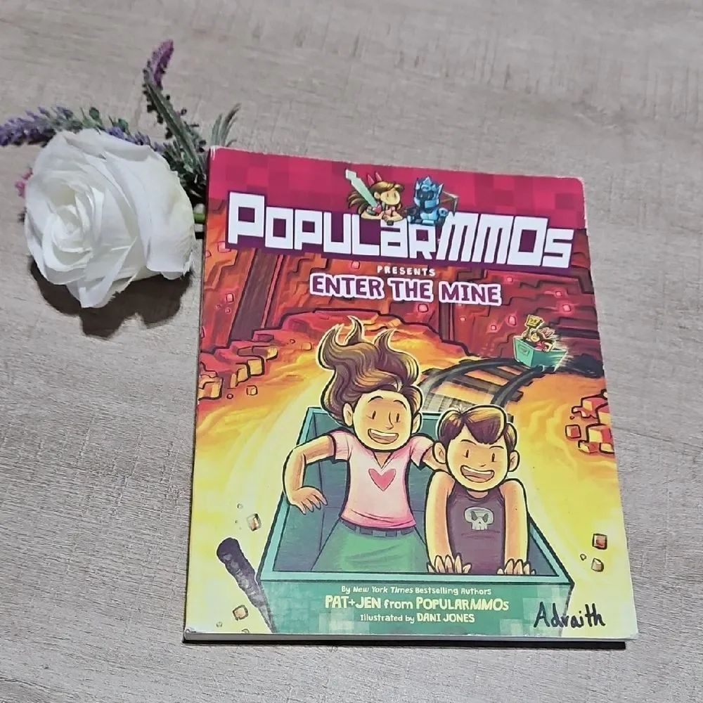Popular 🎄 MMOs Presents Enter the Mine Graphic Novel Softcover Book